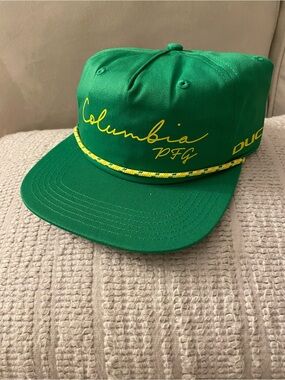 New Columbia PFG Oregon Ducks SnapBack Hat Fishing